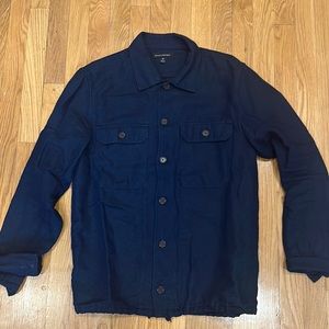Banana Republic Navy Blue Men’s Overshirt size medium